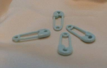 Baby Safety Pin - Blue