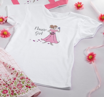Flowergirl Tee Shirt ~ 2 Sizes