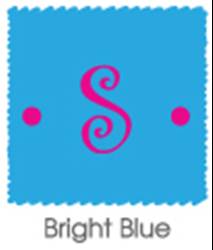 Bright Blue Caddy/Hot Pink Thread
