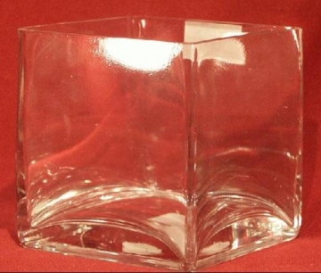Delightful Square Glass Vase