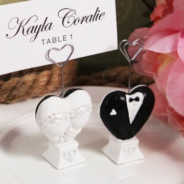 "Best Dressed" Double Sided Placecard Holder