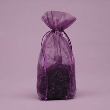 Sheer Organza Bag - Purple LGE