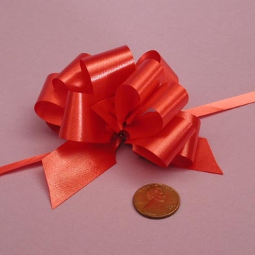 Poly Ribbon Bow - Red