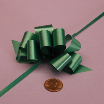 Poly Ribbon Bow  - Emerald