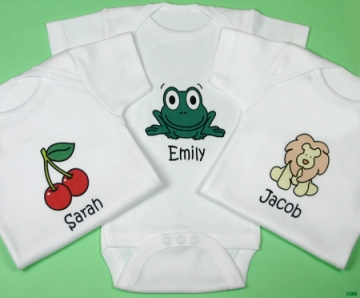 Personalized Infant Bodysuit or Polo Bodysuit Or T-Shirt ~ Various Designs