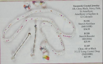 Swarovski Crystal Necklace #235 ~ Choice of