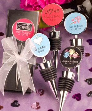 "Personalized Expressions"  DYO Wine Bottle Stopper Giftboxed