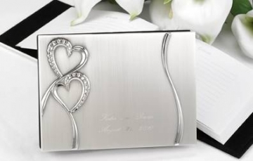 Sparkling LOVE Guest Book ~ Personalized