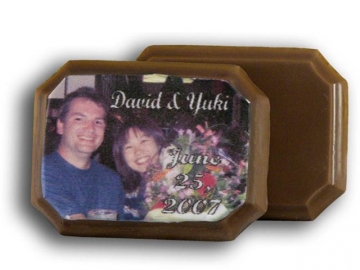 Small Chocolate Plaque with Your Photo!