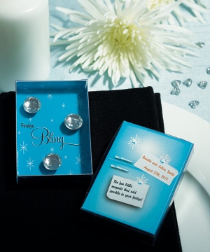 "Fridge Bling" Diamond Magnets in Gift Package
