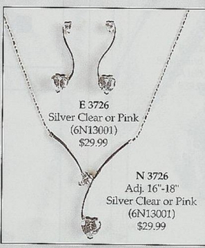 Heart C.Z. Earrings #3726