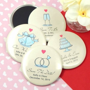 Personalized Wedding Theme 2.25" Magnet