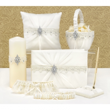 Ivory Sparkling 6 Pc. Wedding Collection