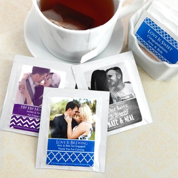 Personalized Tea Bag with Photo