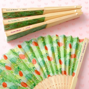 Pers. Expressions Pineapple Themed Fan