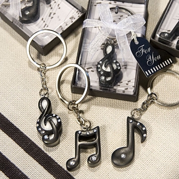 Musical Note Keychain Giftboxed ~ SAMPLE