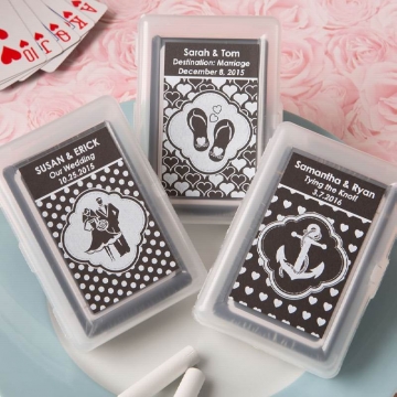 Chalk Board Playing Cards + DYO Label