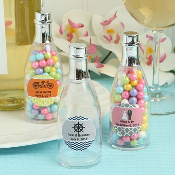 "DYO" Personalized  Champagne Plastic Bottle ~ All Occasions!