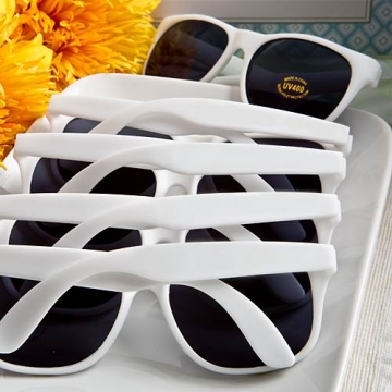 Trendy Sunglasses in White