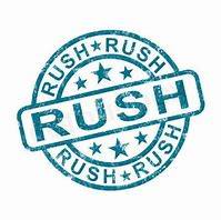 Optional RUSH Fee for all Personalization (for orders NEEDed quickly)