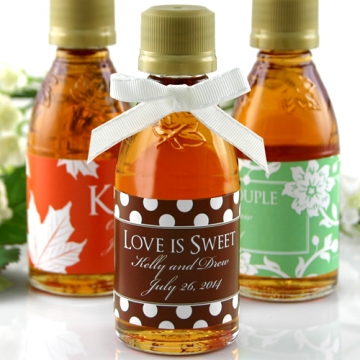 Personalized Maple Syrup Bottle ~ ALL Occassions!