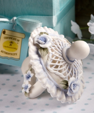 Capodimonte Collection Blue Pacifier in Giftbox -SAMPLE
