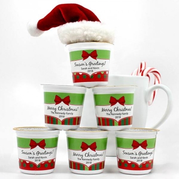 Personalized K-Cup Coffee Favor ~ Holiday Designs