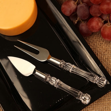 "Couteaux a Fromage" Cheese Knife Wedge & Fork Set