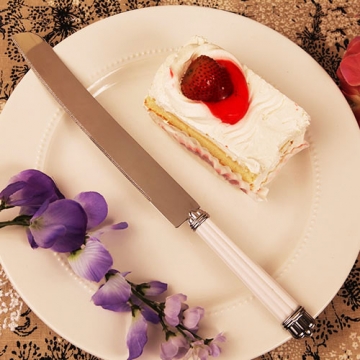 "Pearl" Cake Knife Giftboxed
