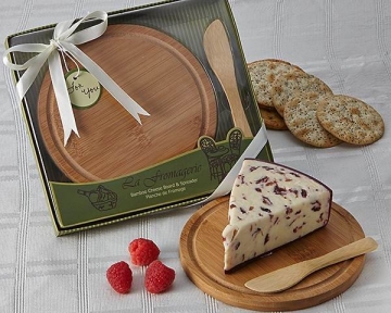 "La Fromagerie" Cheese Board & Spreader Gift Boxed