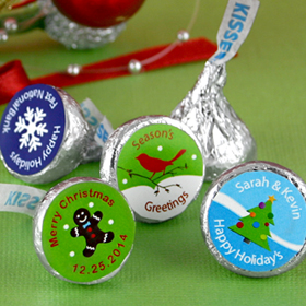 Holiday Collection ~ Personalized Hershey Kisses