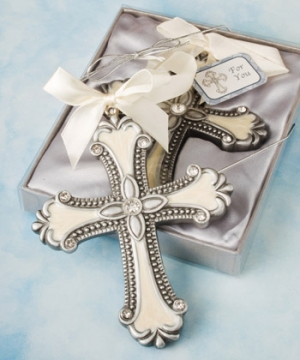 Decorative Cross Ornament in Giftbox